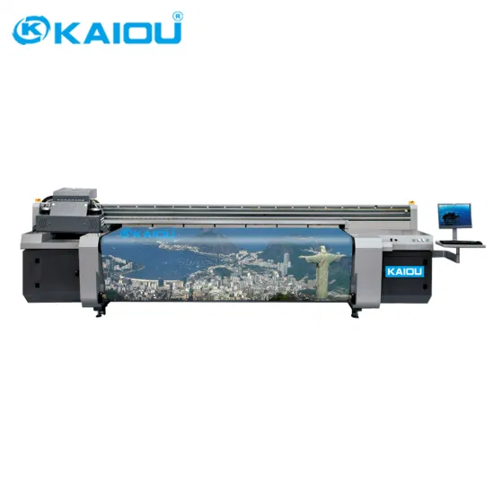 Kaiou – imprimante à plat hybride 3200HD, polymérisation LED, rouleau à rouleau, imprimante UV LED, haute réduction, à vendre